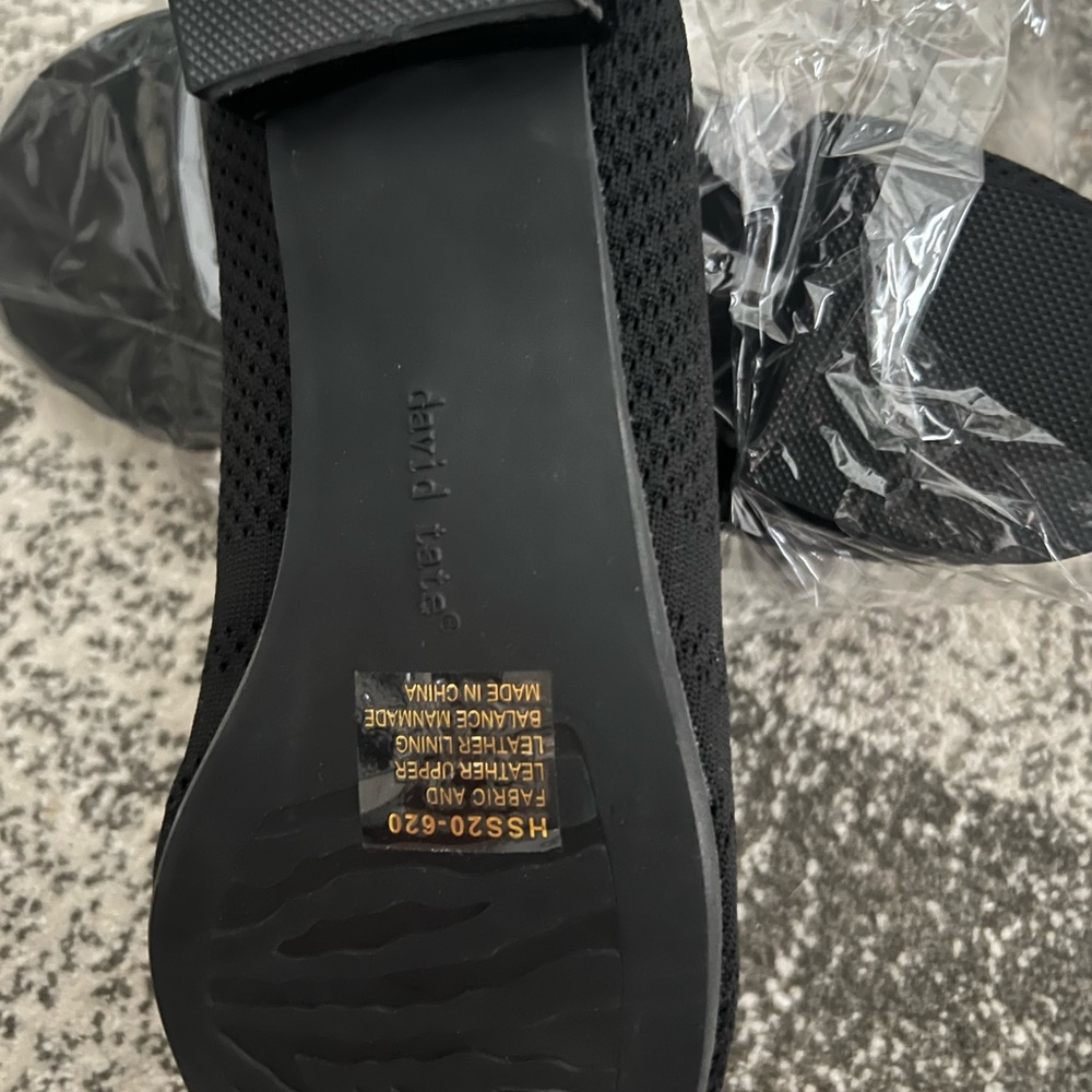 Black David Tate Ultimate Stretch Loafers